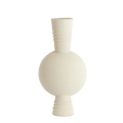 Afbeelding van Light &amp; Living Vaas KAVANSI Ø21x60cm Wit