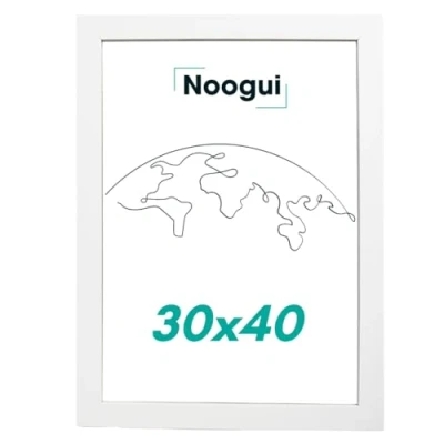 Afbeelding van Houten fotolijst 30 x 40 cm, zwart, ideaal voor foto&#039;s en certificaten, cm