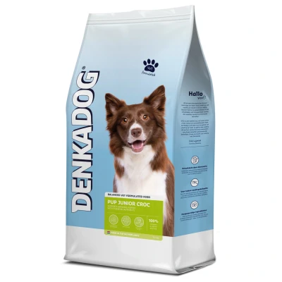 Afbeelding van Denkadog Pup Junior Croc Rund&amp;Kip&amp;Vis Hondenvoer 12.5 kg