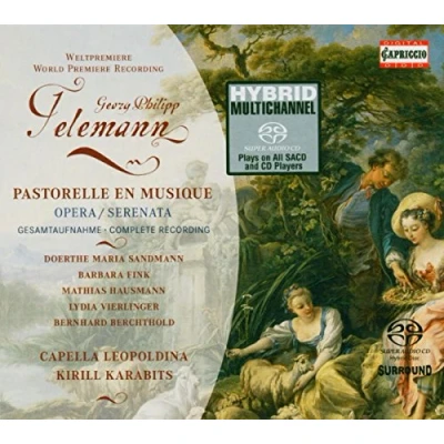 Afbeelding van Capella Leopoldina, Kirill Karabits Telemann: Pastorelle En Musique (2 Super Audio CD)