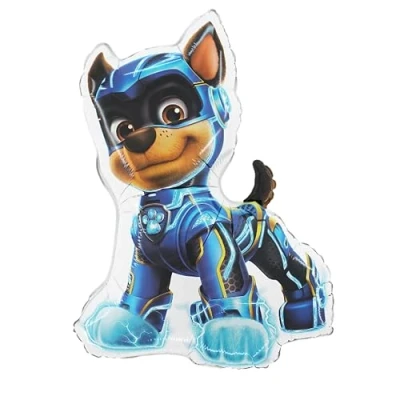Afbeelding van Toyland® 71 cm (28 inch) folieballon in de vorm van een Paw Patrol Mighty Pup Chase feestballonnen voor kinderen