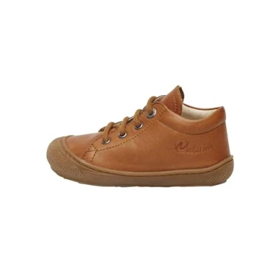 Image de Naturino Cocoon Chaussure Cuir Premiers Pas, Marron Clair, 18 EU