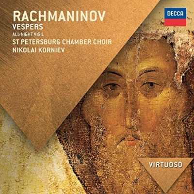 Afbeelding van Nikolai Korniev St.Petersburg Chamber Choir Rachmaninov: Vespers All Night Vigil, Op.37 (CD) (Virtuose)