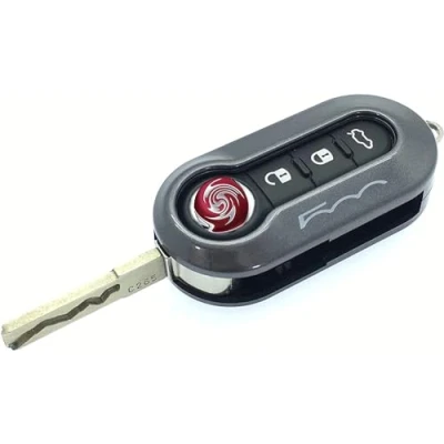 Afbeelding van Nordecco Sleutelhoes voor afstandsbediening auto, grijs