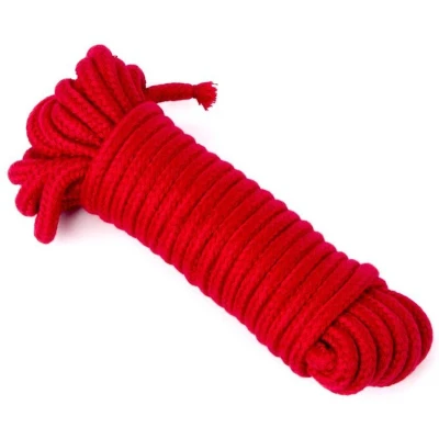 Afbeelding van Luxe Bondage Touw Rood 10 meter