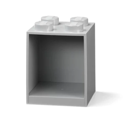 Afbeelding van LEGO Wandschap Brick 4 Polypropyleen Grijs