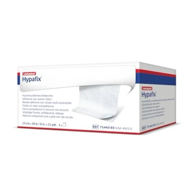 Afbeelding van BSN medical Hypafix Poreuze en zachte TNT bandage, hypoallergeen, niet steriel maar steriliseerbaar, afmetingen 15 cm x 10 m, 1 stuk