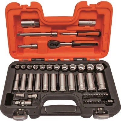 Afbeelding van Bahco S330L 53 delige Dopsleutelset 1/4&quot; 3/8&quot;