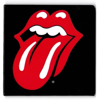 Afbeelding van The Rolling Stones Classic Tongue Koelkast Magneet 7.5 x cm