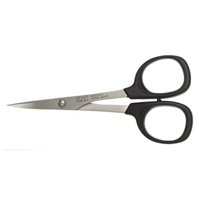 Afbeelding van Kai Naaldschaar met gebogen punt, 10,2 cm, zwart
