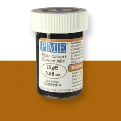Afbeelding van Kleurstof gel PMETeddy Bear Brown 25 gram