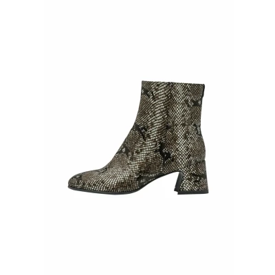 Afbeelding van Tamaris Lage laarzen, Dames, Maat: 39, Black snake Schoenen