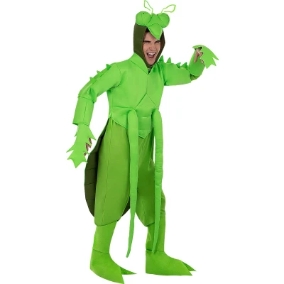 Afbeelding van Funidelia Sprinkhaan Kostuum voor vrouwen en mannen Dieren Volwassenen Accessoire verkleedkleding rekwisieten Halloween, carnaval &amp; feesten Maat S M Grijs / Zilver