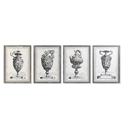 Afbeelding van Schilderij DKD Home Decor Vaas 50 x 2 70 cm Neoklassiek (4 Onderdelen)