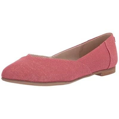 Afbeelding van TOMS Jutti Neat, ballerina&#039;s voor dames, Faded Rose metallic, 39 EU, Metallic