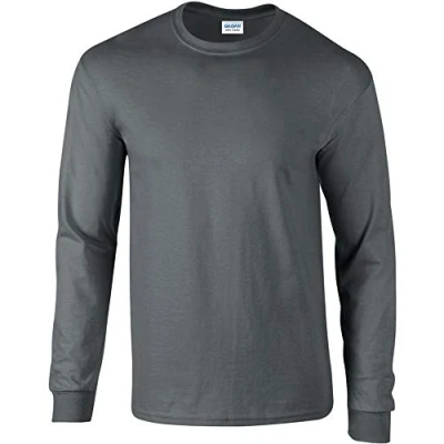 Afbeelding van GILDAN T shirt heren, Houtskool.