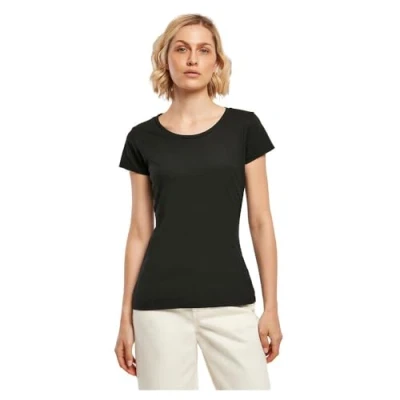 Afbeelding van Damesshirt &#039;Basic Tee&#039; met ronde hals Black XL
