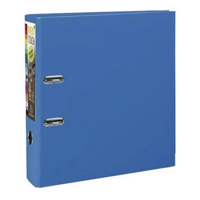 Afbeelding van Exacompta Ref. 53342E 1 x A4 maxi Prem &#039;Touch hefboommap 80 mm rugbreedte mechaniek buitenafmetingen: 32 30 8 cm, formaat, kleur: Blauw