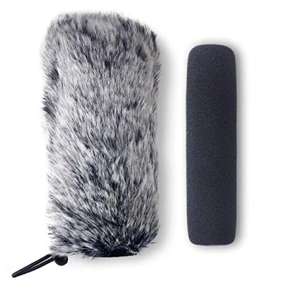 Image de VideoMic GO Mouff Lot de 2 microphones en mousse Pour appareil photo Rode Mic intérieur et extérieur