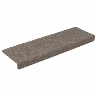 Afbeelding van Trapmatten 15 st 65x21x4 cm naaldvilt crèmekleurig