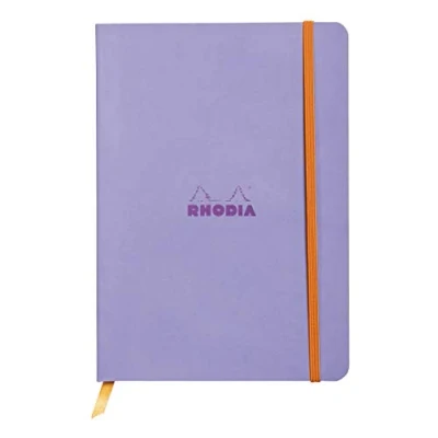 Afbeelding van Rhodia rama iris 14,8X21 gelinieerd soft ivoor 117406C