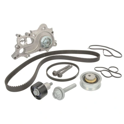 Afbeelding van HEPU PK06740 Waterpomp + Distributieriem Set Zonder thermostaat, Met schroeven VOLKSWAGEN: Polo V Hatchback, up! VI, SEAT: Ibiza 4