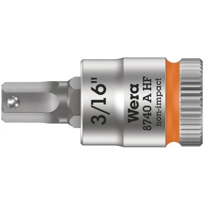 Afbeelding van Wera 05003386001 8740 A HF Zyklop Dopbit met vasthoudfunctie Inbus 3/16&quot; x 28mm 1/4&quot;