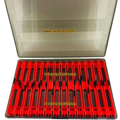 Afbeelding van Preston Double Slider Winders Plus Box Maat : 18cm (Red 14 pcs winders)
