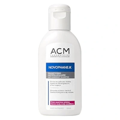 Afbeelding van ACM Dermatologisch Laboratorium Novophane K Shampoo Anti roos behandeling 125 ml