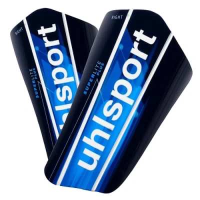 Afbeelding van Voetbal Beenbeschermers Uhlsport Super Lite Plus Zwart Maat L