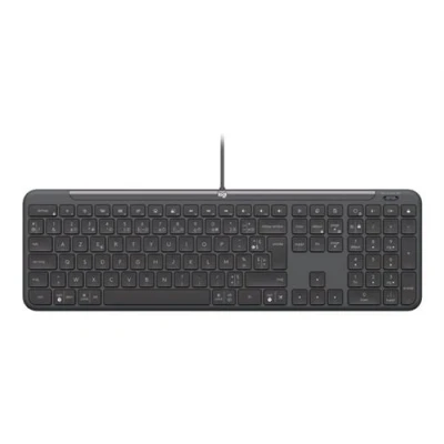 Image de Logitech Signature Slim Wired K620 for Business Clavier full size USB C AZERTY Français