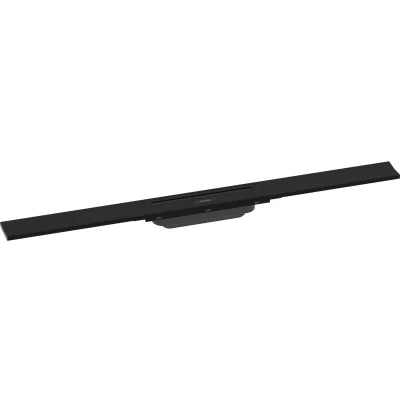 Afbeelding van hansgrohe, Douchekanalen, HG douchegoot RainDrain Flex kan worden ingekort, vrije installatie 800mm mat zwart (984 mm)