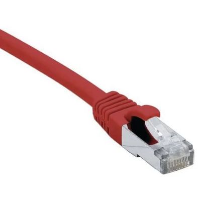 Afbeelding van Exertis Connect Patchkabel S/FTP, PiMF, Cat.6A, rood, 2,0 m Categorie: Cat.6A Klasse EA (2x RJ45), Grondstof: KabelC (S/FTP, CAT7, 2 m), Netwerkkabel