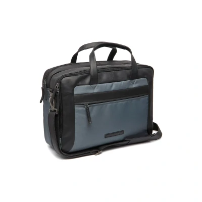 Afbeelding van Leren Laptoptas Lichtgrijs Nivano 17 Inch Laptopvak The Chesterfield Brand