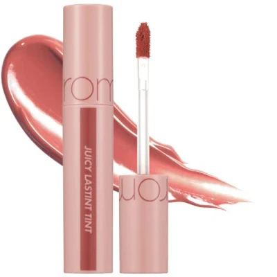 Afbeelding van rom&amp;nd Juicy Lasting Tint #Bare JuicyLanghoudende MLBBNatuurlijke Make up Lippenstift 5,5 g (23 NUCADAMIA)
