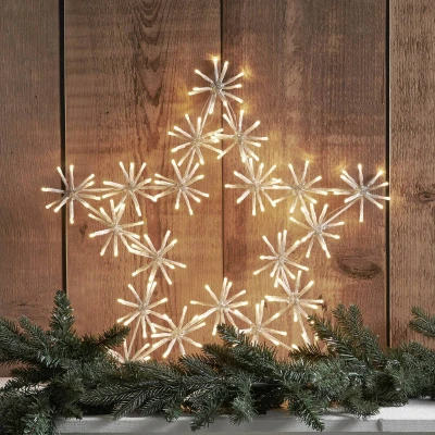 Afbeelding van LED sfeerlamp Flower Star voor buiten