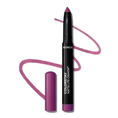 Afbeelding van Revlon Lipstick Colorstay Matte LITE Crayon Lippenstift, Maat: 1.4 g, Sky high