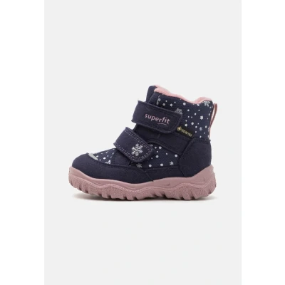 Afbeelding van superfit Husky1 Warm Gefütterte Gore tex sneeuwlaarzen voor meisjes, Blauw en roze 8020