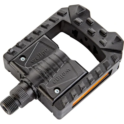 Afbeelding van XLC Folding PD F01 Vouwbare Fietspedalen Stadsfiets Antislip 9/16&quot; PVC Zwart