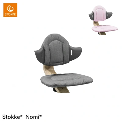 Afbeelding van Stokke® Nomi® Baby Set Kussen Grey Pink