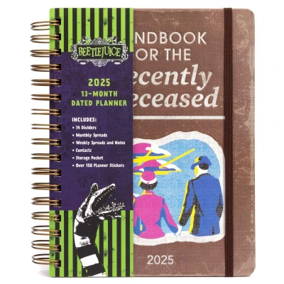 Afbeelding van 2025 Beetlejuice 13 Month Weekly Planner