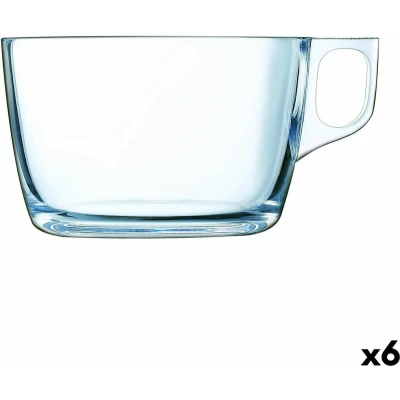 Afbeelding van Kopp Luminarc Nuevo Groot Transparant Glas (500 ml) (6 Stuks)