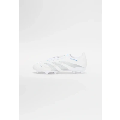 Afbeelding van adidas Performance Predator League Unisex Voetbalschoenen met kunststof noppen voor kinderen, Maat: 35.5, White/silver met/bright royal