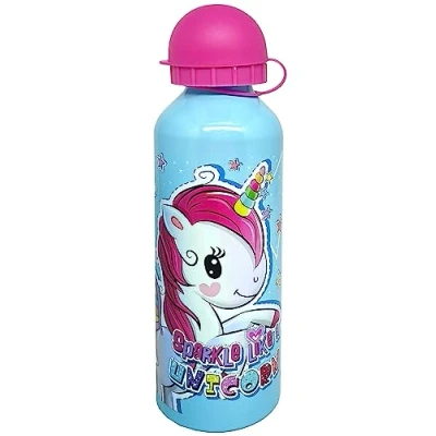 Afbeelding van Julian Ross Licorne Chiara aluminium drinkfles, 500 ml, voor kinderen, duurzaam