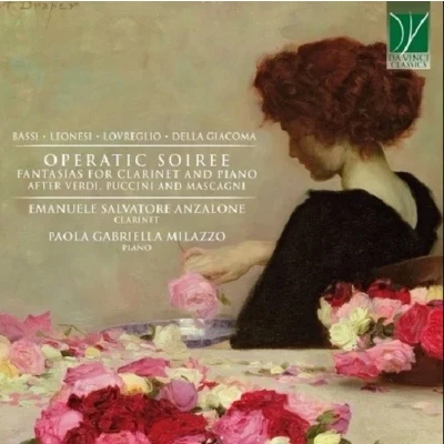 Afbeelding van Emanuele Salvatore, Anzalone &amp; Paola Gabriella Milazzo Operatic Soiree: Fantasias For Clarinet And Piano (CD)