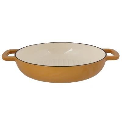 Afbeelding van Cosy&amp;Trendy Fontestic Grillpan Amber Gold Ø 28cm x 6cm