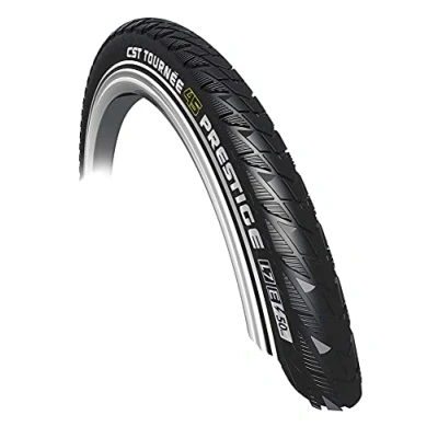 Afbeelding van CST Buitenband 26 1.75 (47 559) City Tournee Prestige zwart +R