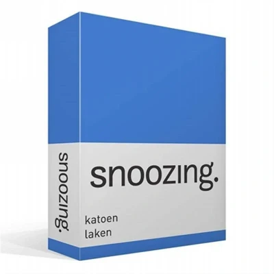 Afbeelding van Snoozing Laken Katoen Tweepersoons 200x260 cm Meermin
