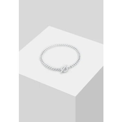 Afbeelding van Elli Basic Trend Armband, Dames, Maat: 17, Silber