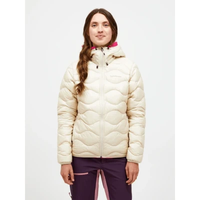 Afbeelding van Peak Performance Helium DOWN HOOD Jacket Gewatteerde jas, Dames, Maat: XL, Beige